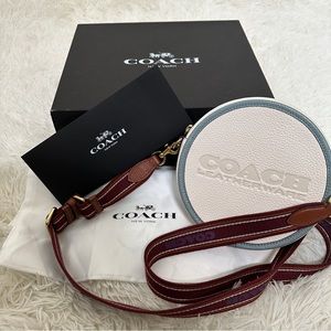 Coach Kia Circle Bag In Color block